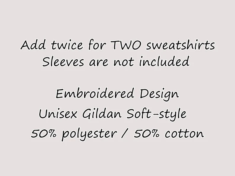 Custom Embroidered Roman Numeral Crewneck, Couples Gifts, Anniversary gift, Matching Couples shirt, Couple Shirt Initial On Sleeve, hoodie