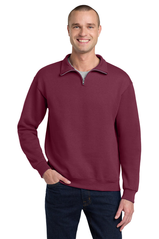 Custom JERZEES - Nublend® Cadet Collar Quarter-Zip Sweatshirt - 995MR