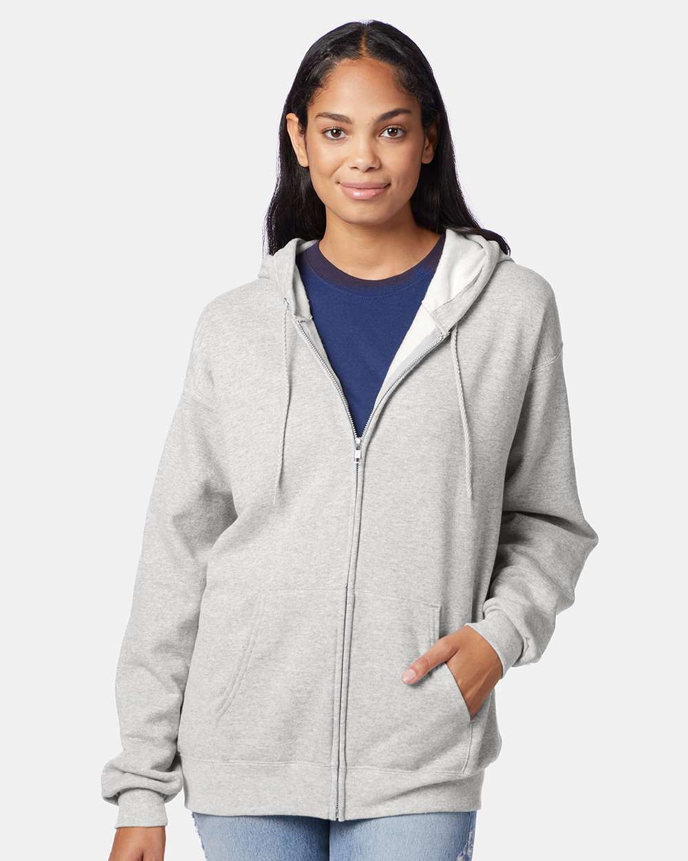 Hanes - Ecosmart® Full-Zip Hooded Sweatshirt - P180