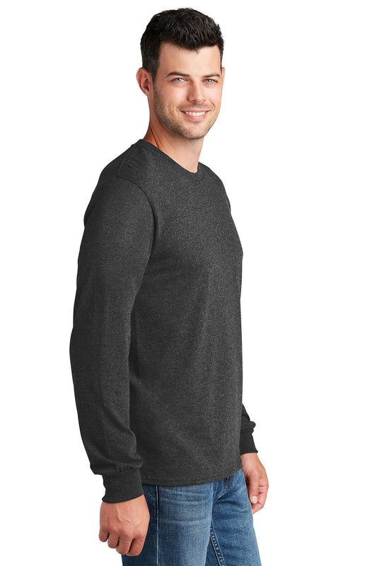 Port & Company® Long Sleeve Core Cotton Tee - PC54LS