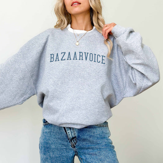 BAZAARVOICE Embroidered Sweatshirt