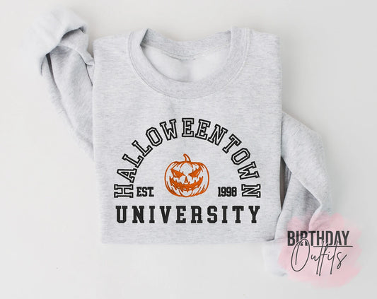 Horror Halloweentwon embroidered sweatshirts, Halloween crewnecks, Horror shirts, embroidered sweatshirts