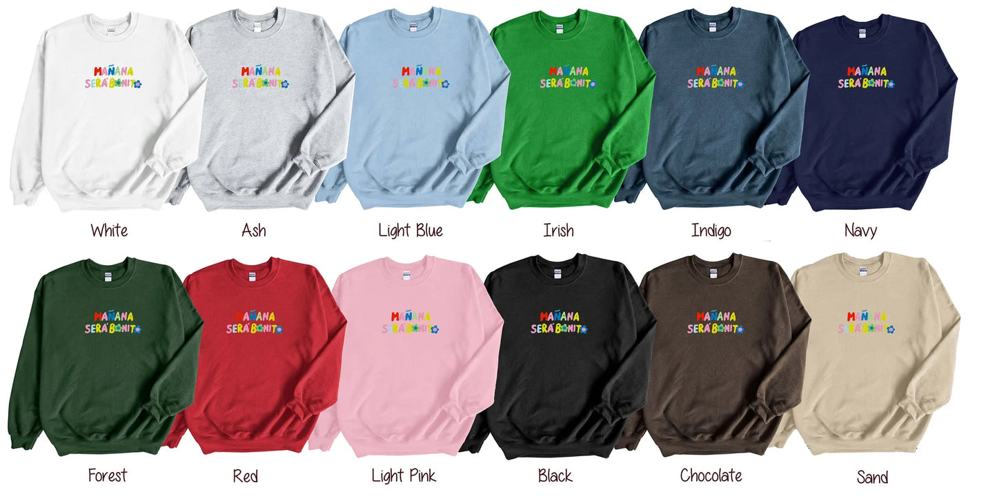 Sera Bonito Valentine's Day Embroidered Sweatshirts, Couple Sweatshirts, Best Valentine's Gifts