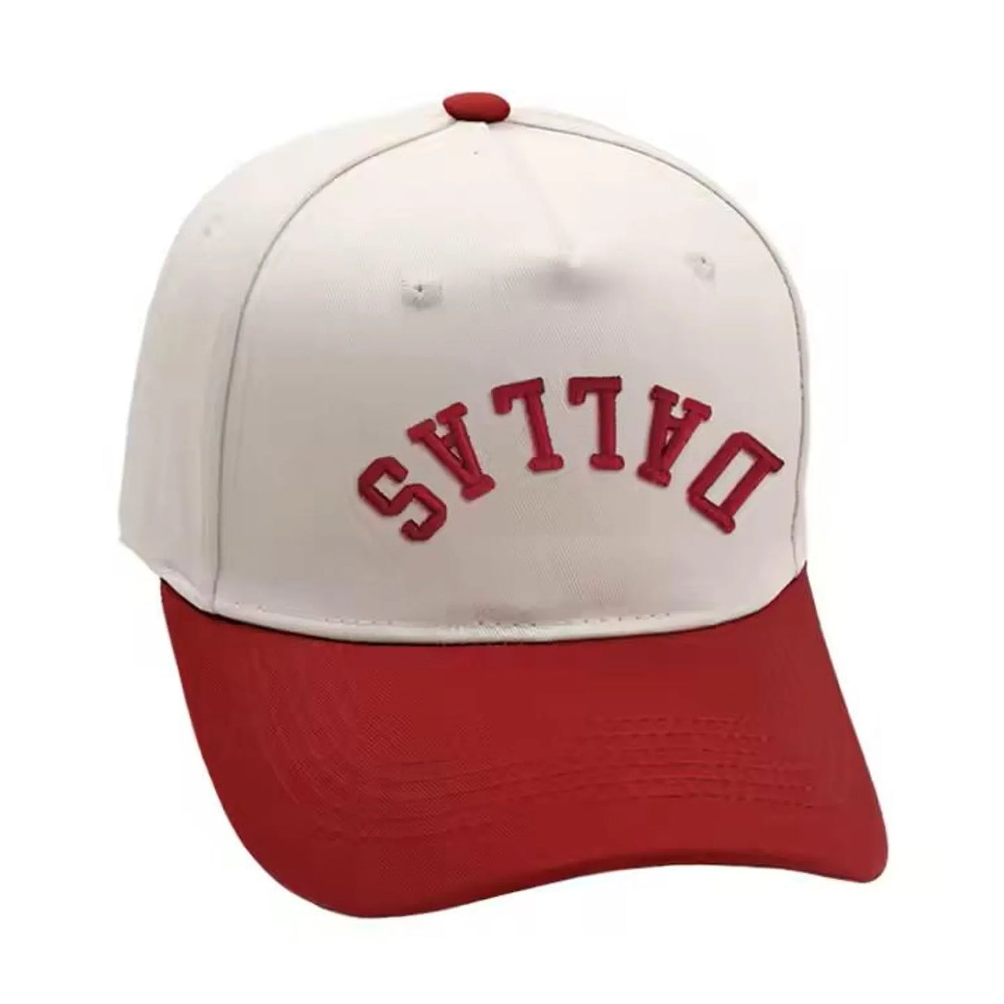 Custom Upside Down Embroidered Hat, Unique Gift Idea, Custom Five Panel Twill Cap, Personalized Hats, Gifts for him, Father's day, Mom Hat