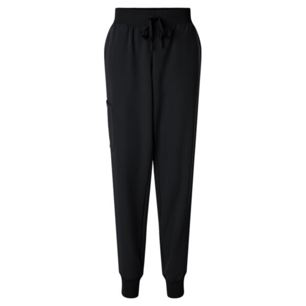 Women's Petite Sizes Silex Knit-Waist Scrub Joggers Thumbnail