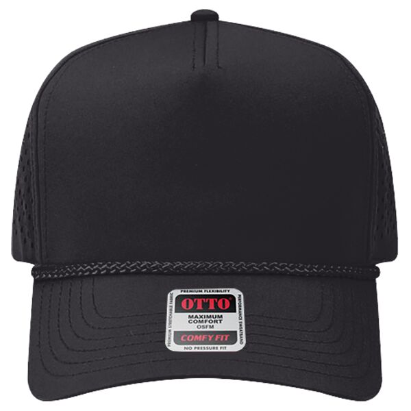 OTTO CAP® OTTO COMFY FIT® 5 Panel Mid Profile Perforated Cap Thumbnail